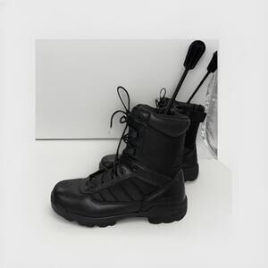 Bates Lightweight Tactical Combat Boots Sz 10 X-Wide Solid Black E02261 - MINT